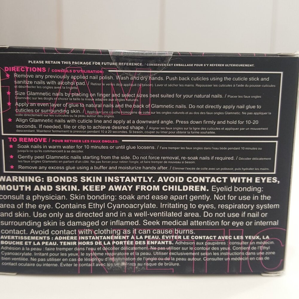 GLAMNETIC ! Reusable Press On Nails - Picture 3 of 3
